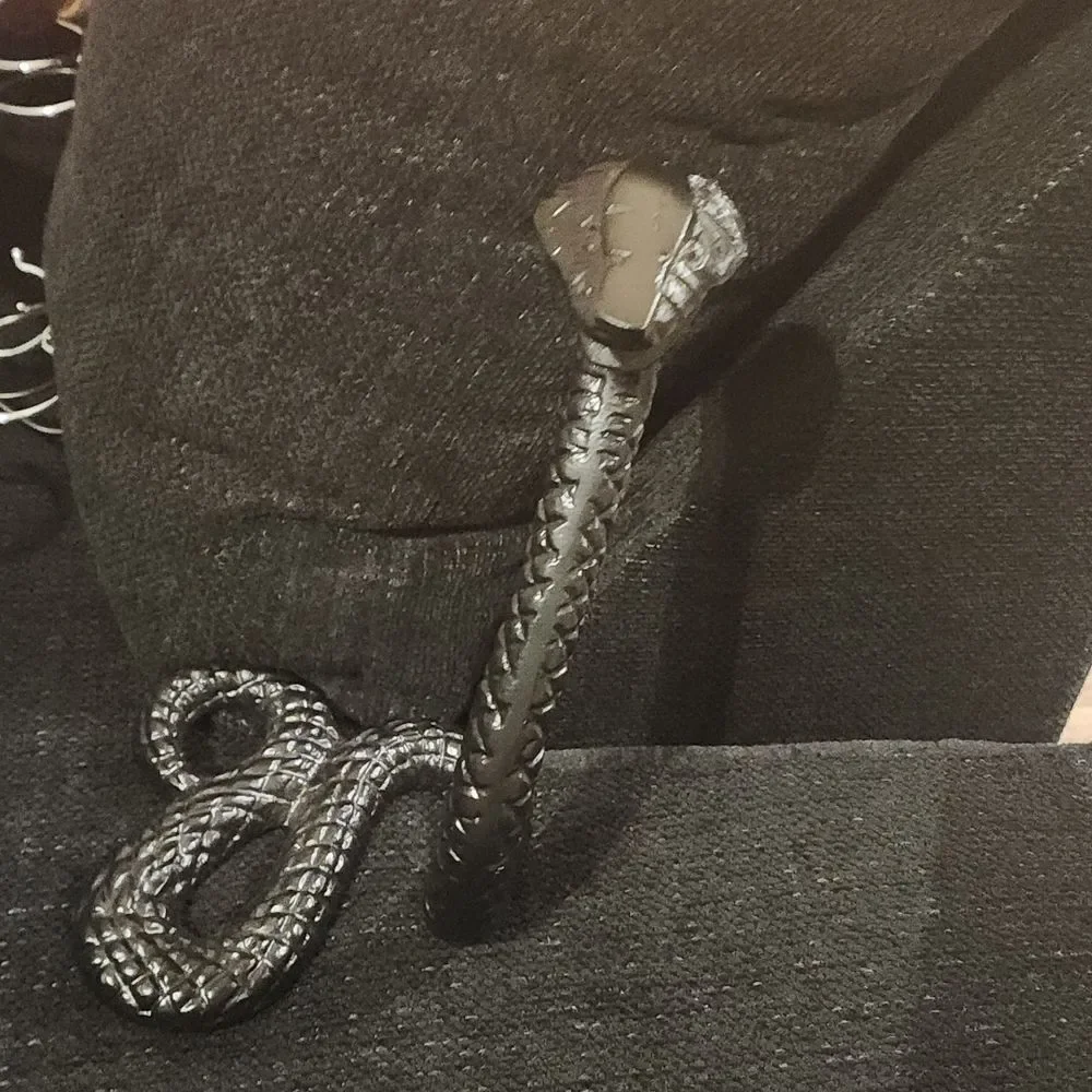 Sagebrook Homes Metal Snake‎ Statue- Black